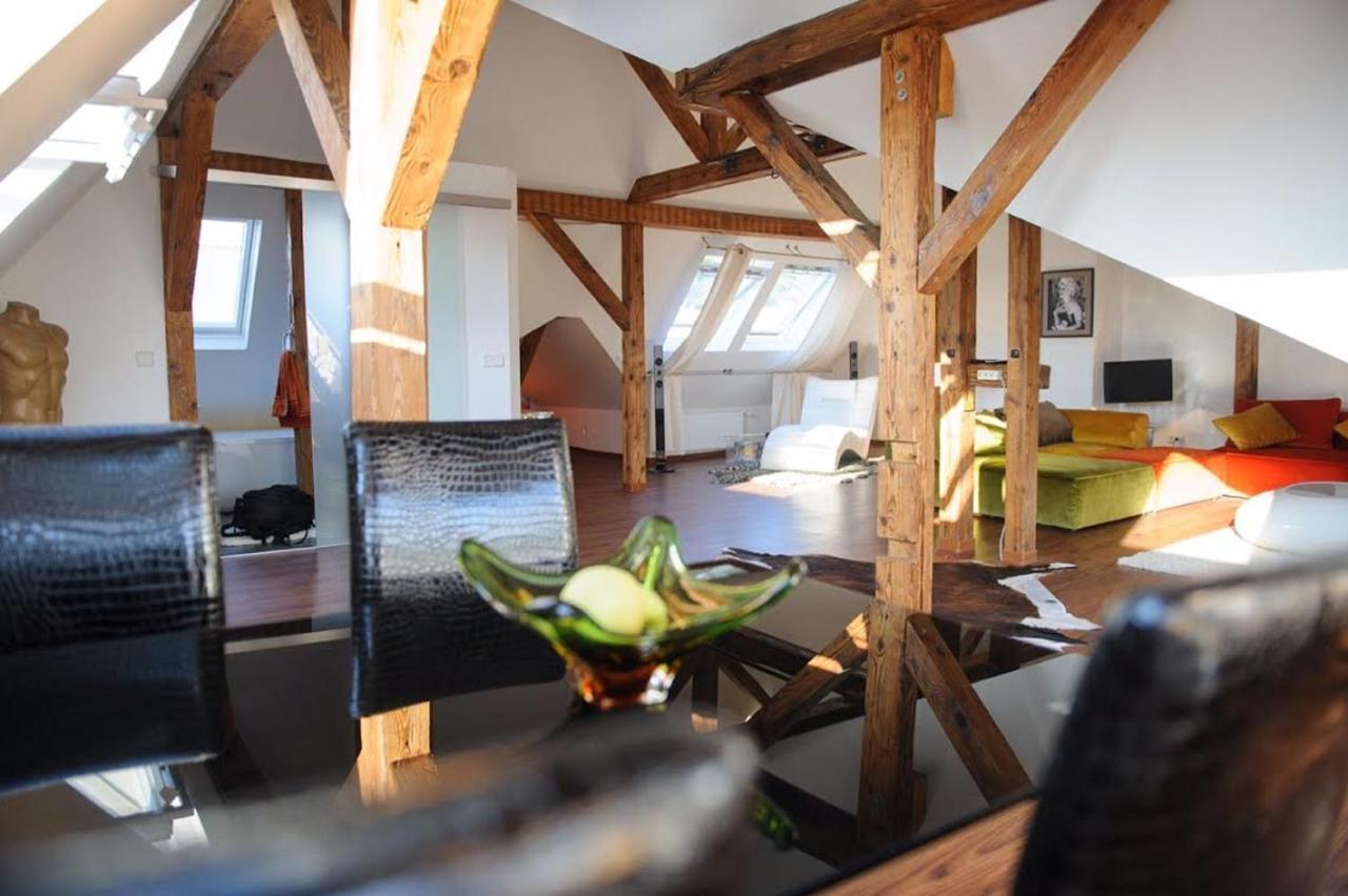 City Penthouse Mit Dachterrasse 弗赖堡 外观 照片