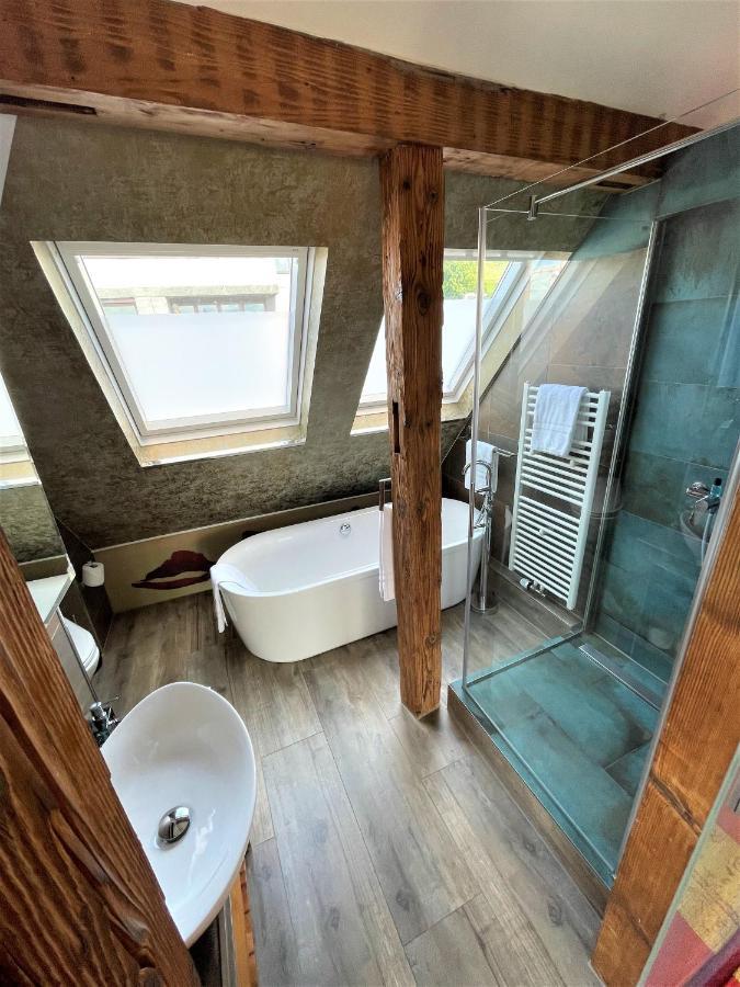 City Penthouse Mit Dachterrasse 弗赖堡 外观 照片